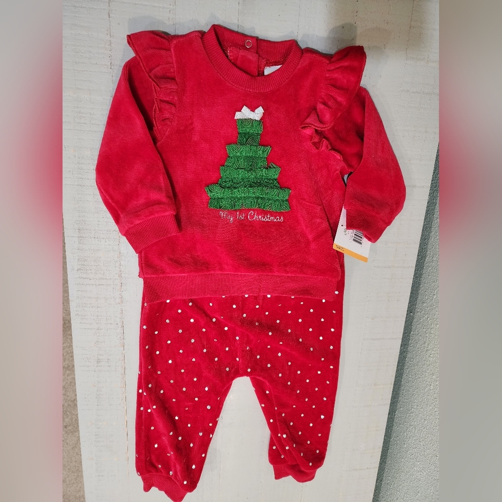 Little Me - My 1st Christmas Outfit